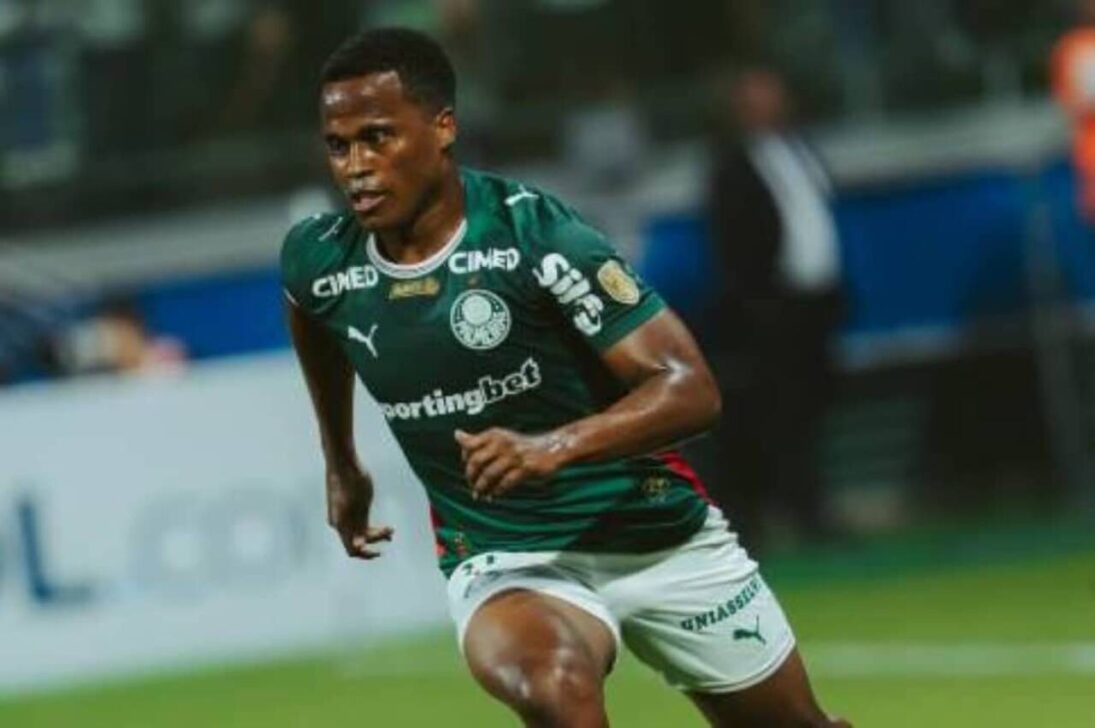 Jhon Arias pelo Palmeiras