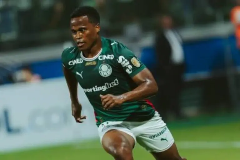 Jhon Arias pelo Palmeiras