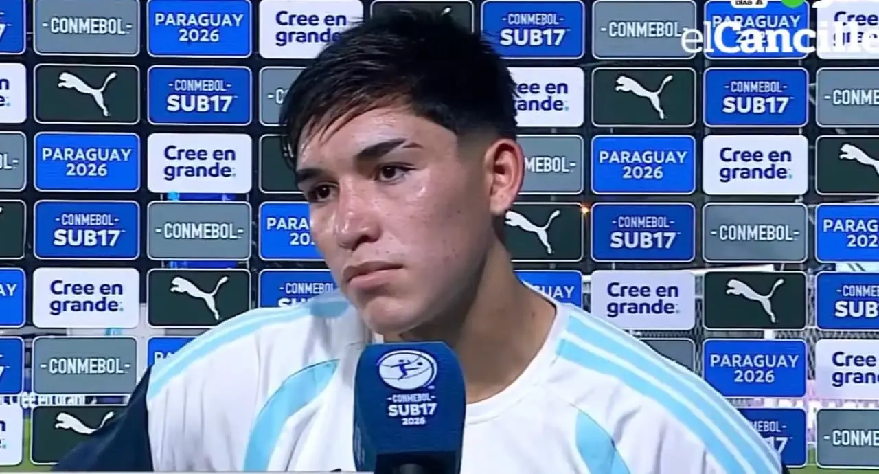 Julio Coria se omlouvá Kolumbii po jihoamerickém finále U-17
