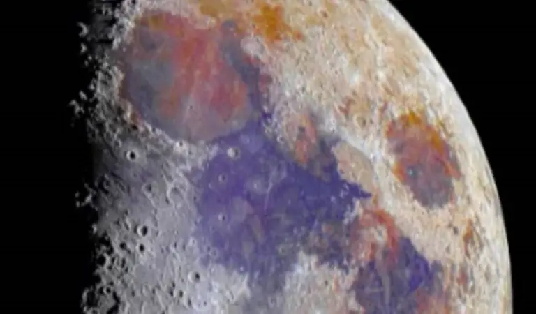 Lua colorida
