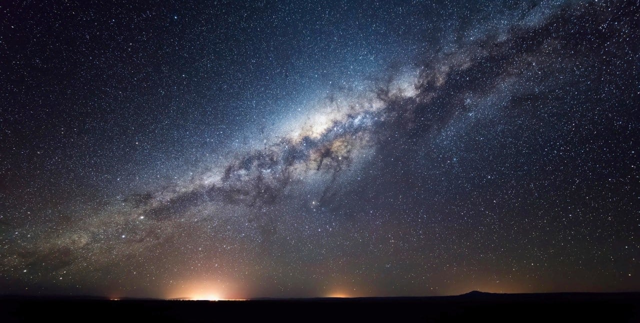 Noite no deserto do Atacama