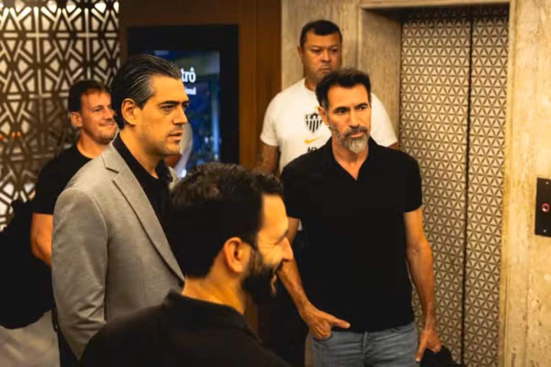 Paulo Bracks e Eduardo Domínguez