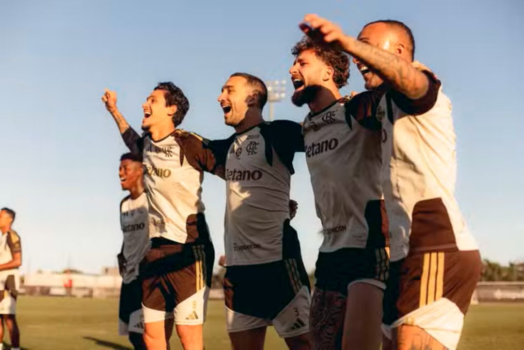 Pedro, Léo Ortiz, Léo Pereira e Cebolinha