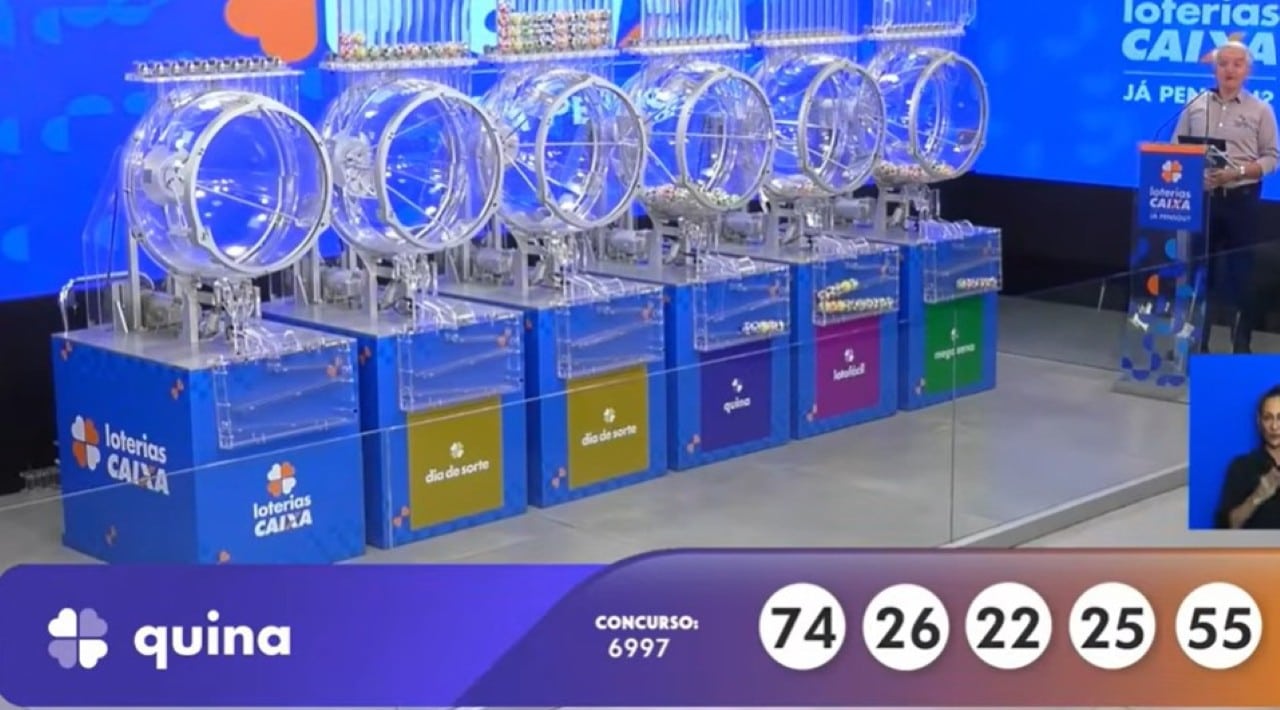 Resultado Quina 6997