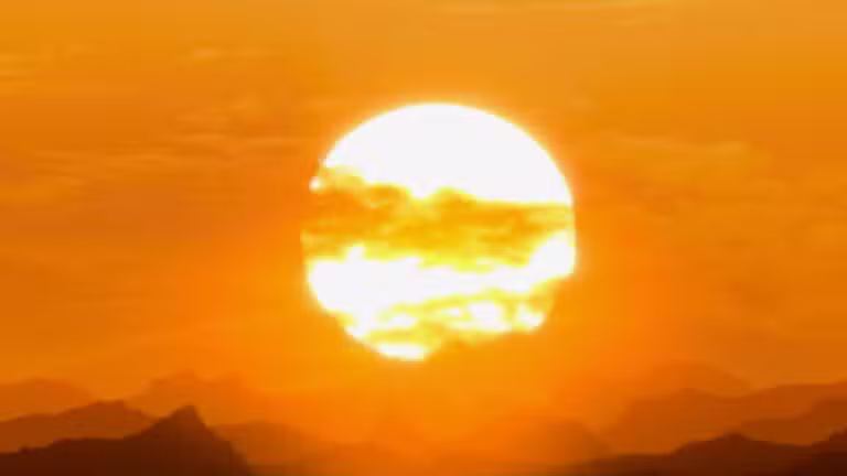 Sol, verão, calor