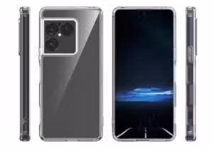 Sony’s luxury device abandons the classic look and adopts a square module with an unprecedented red tone