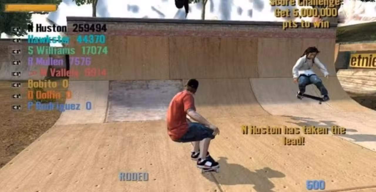 TONY HAWK'S PRO SKATER