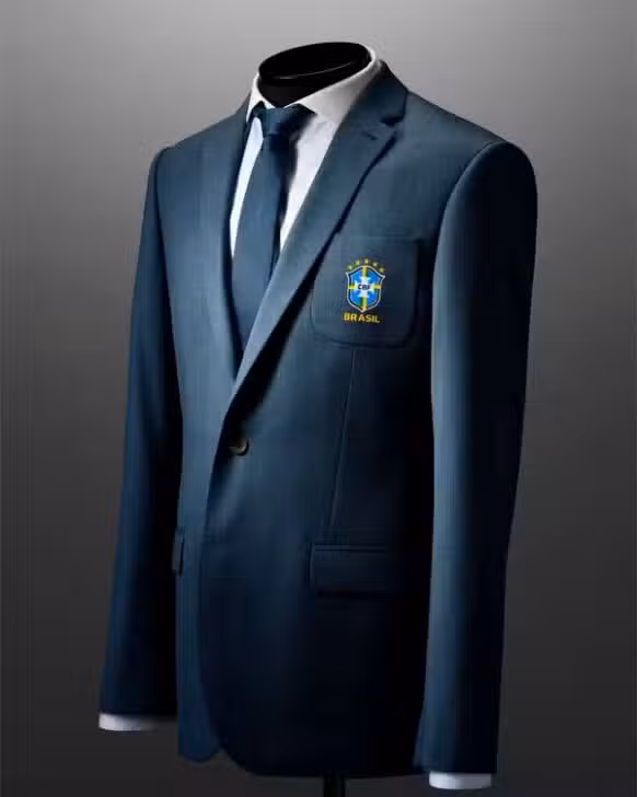 Traje da Seleção na viagem para a Copa do Mundo