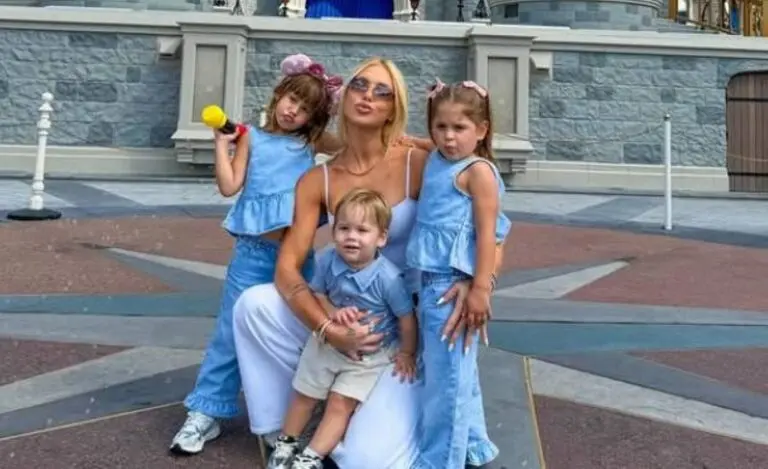 Virginia Fonseca com filhos