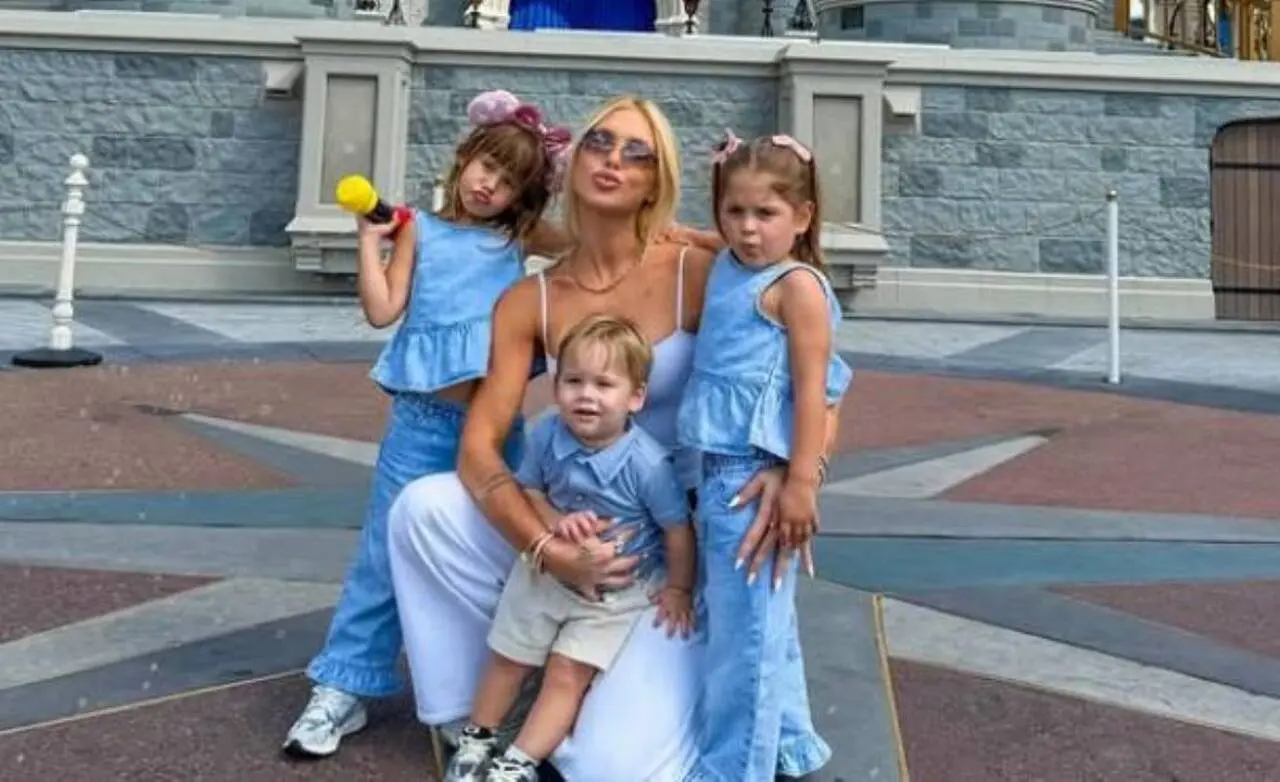 Virginia Fonseca com filhos