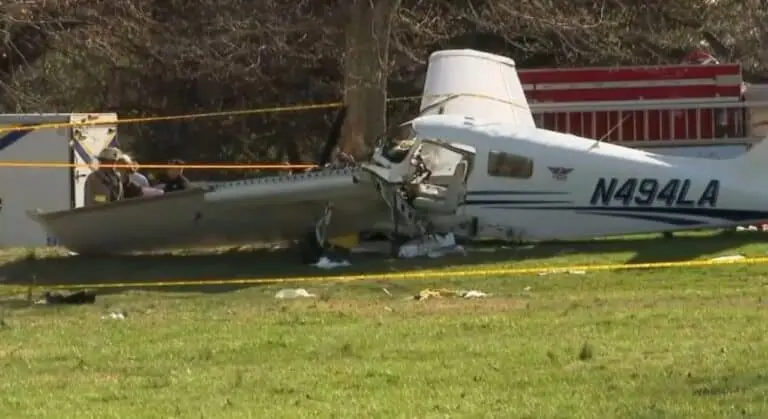acidente com avião de pequeno porte - NBC