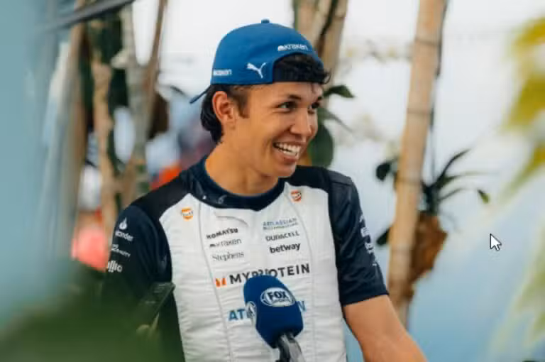 Alex Albon - X.com/ Williams