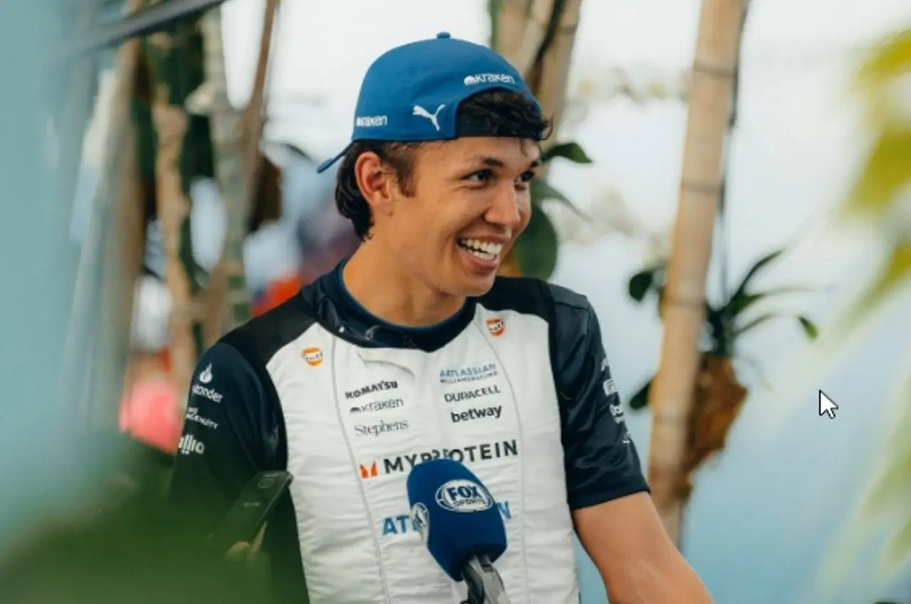 Alex Albon - X.com/ Williams