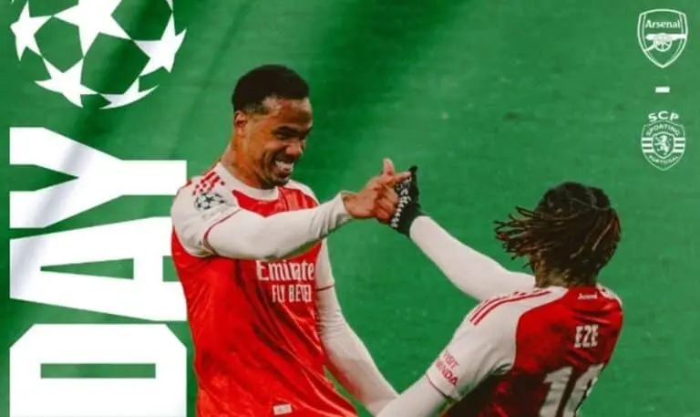 Arsenal x Sporting - X.com/ Arsenal