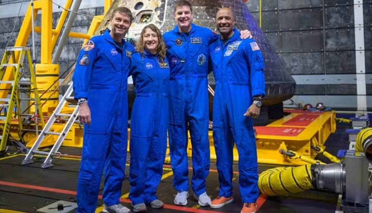 Astronautas Artemis II - @nasa