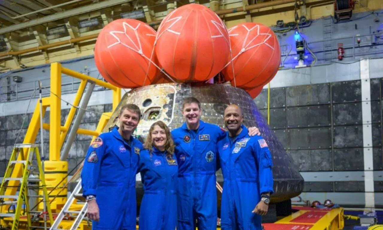 Astronautas da tripulação do Artemis 2