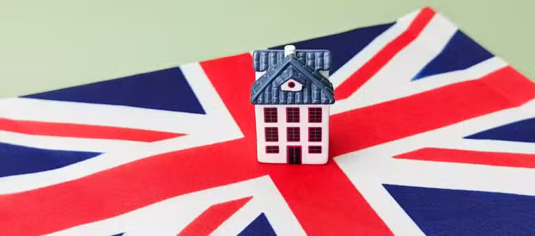bandeira do Reino Unido, hipoteca, compra ou aluguel, mercado imobiliário