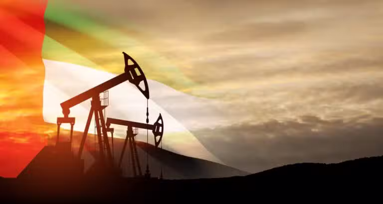 bandeira dos Emirados Árabes Unidos, petróleo