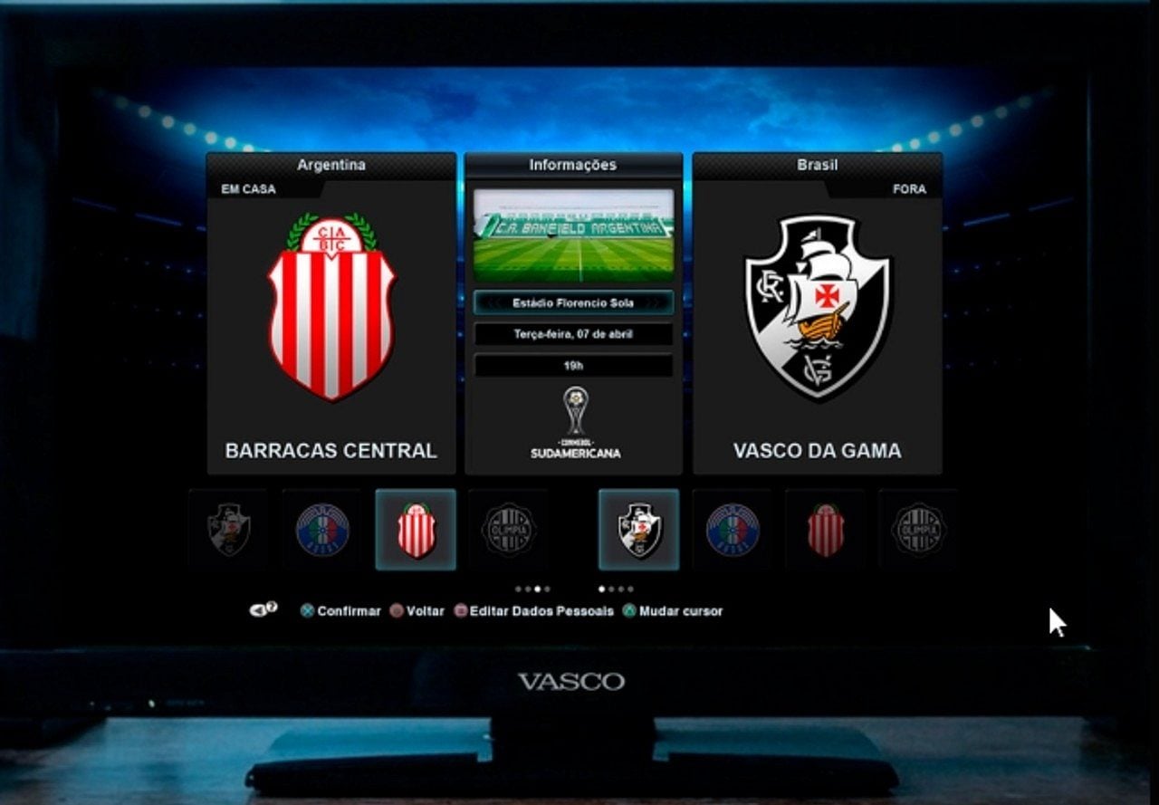 Barracas Central x Vasco - X.com/ Vasco