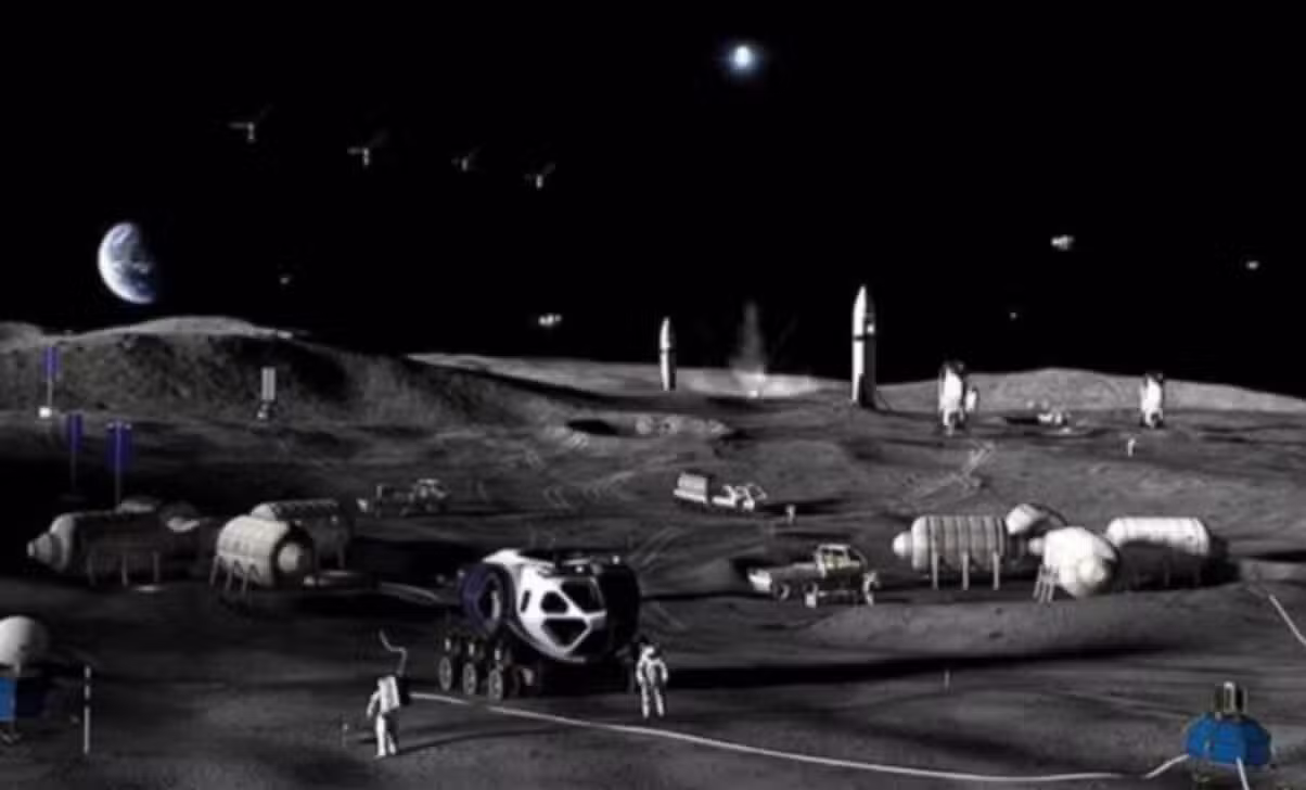 Base Lunar - Nasa