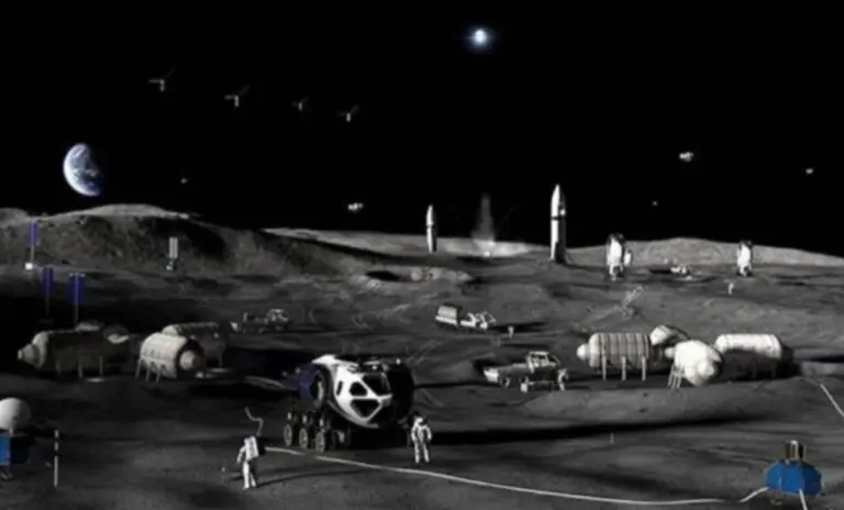 Base Lunar - Nasa