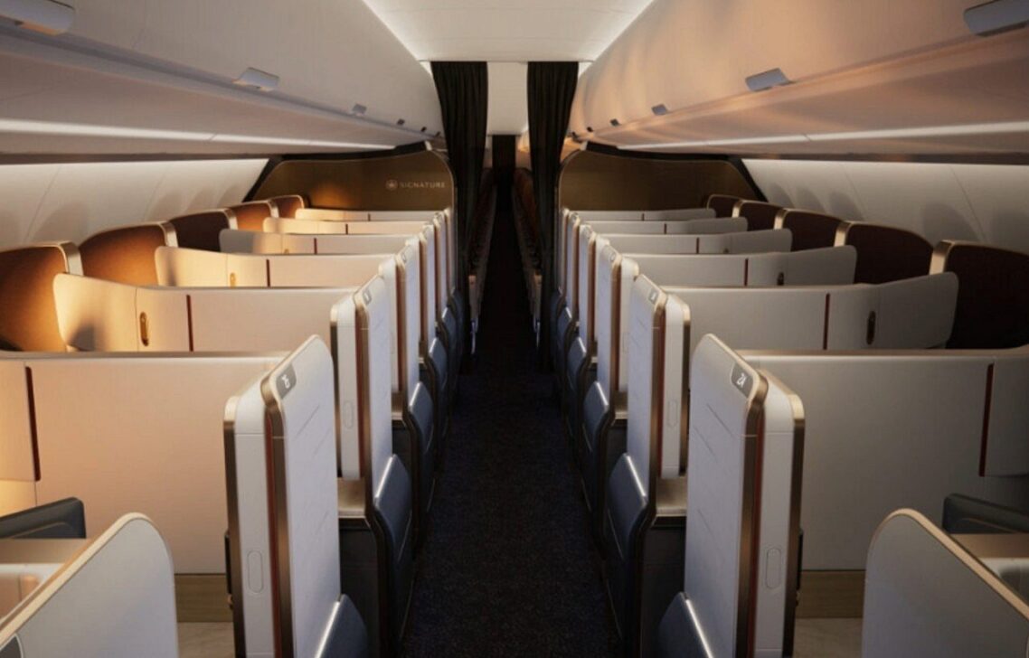 Cabine Air Canada - Divulgação