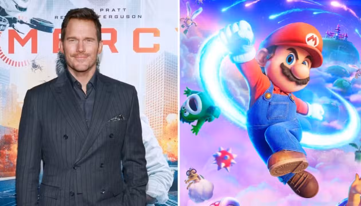 chris pratt super mario.