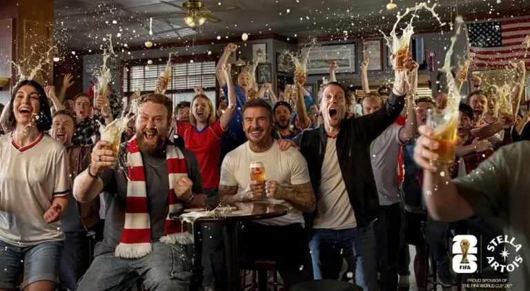 David Beckham e Stella Artois - Divulgação