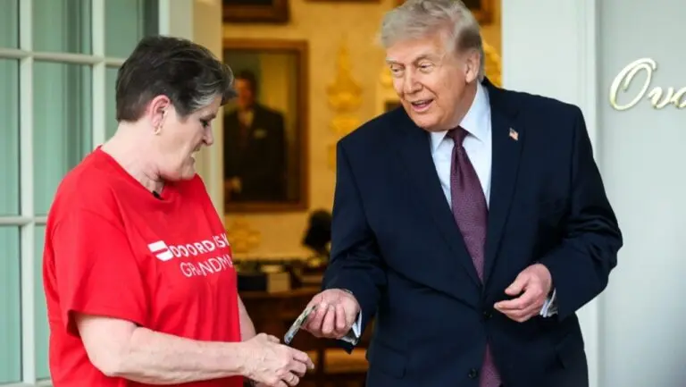 Entrega para Trump Casa Branca - divulgação