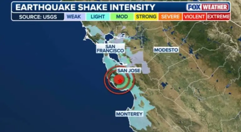 Terremoto de magnitude 4,6 atingiu cidades em toda a região central da Califórnia - Fox