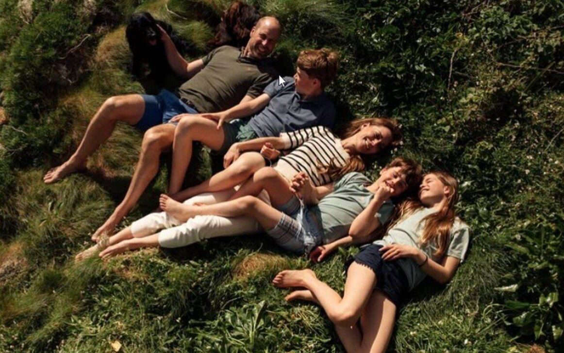 foto de Príncipe Willia,, Kate Middleton e filhos - Instagram