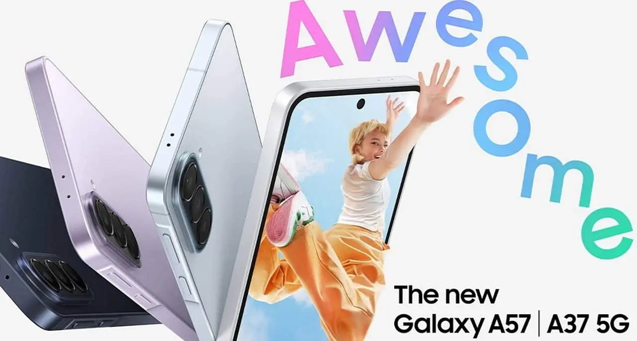 Galaxy A57 e A37 5G - Divulgação/ Samsung
