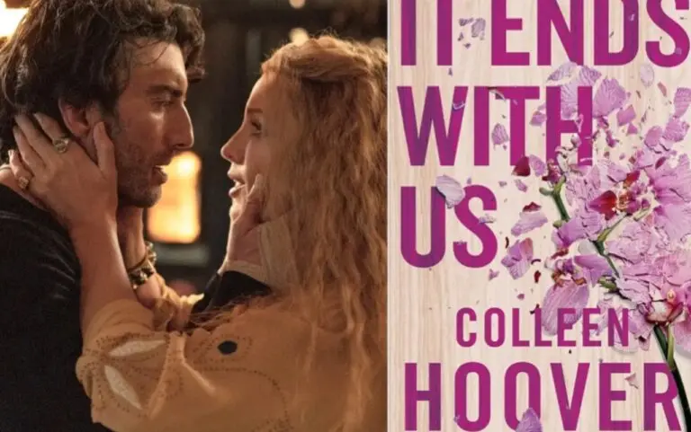 Justin Baldoni and Blake Lively star in IT ENDS WITH US. Nicole Rivelli; Atria Books