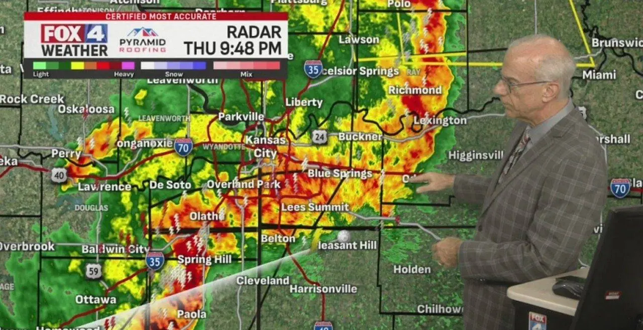 Kansas City metro Thursday night