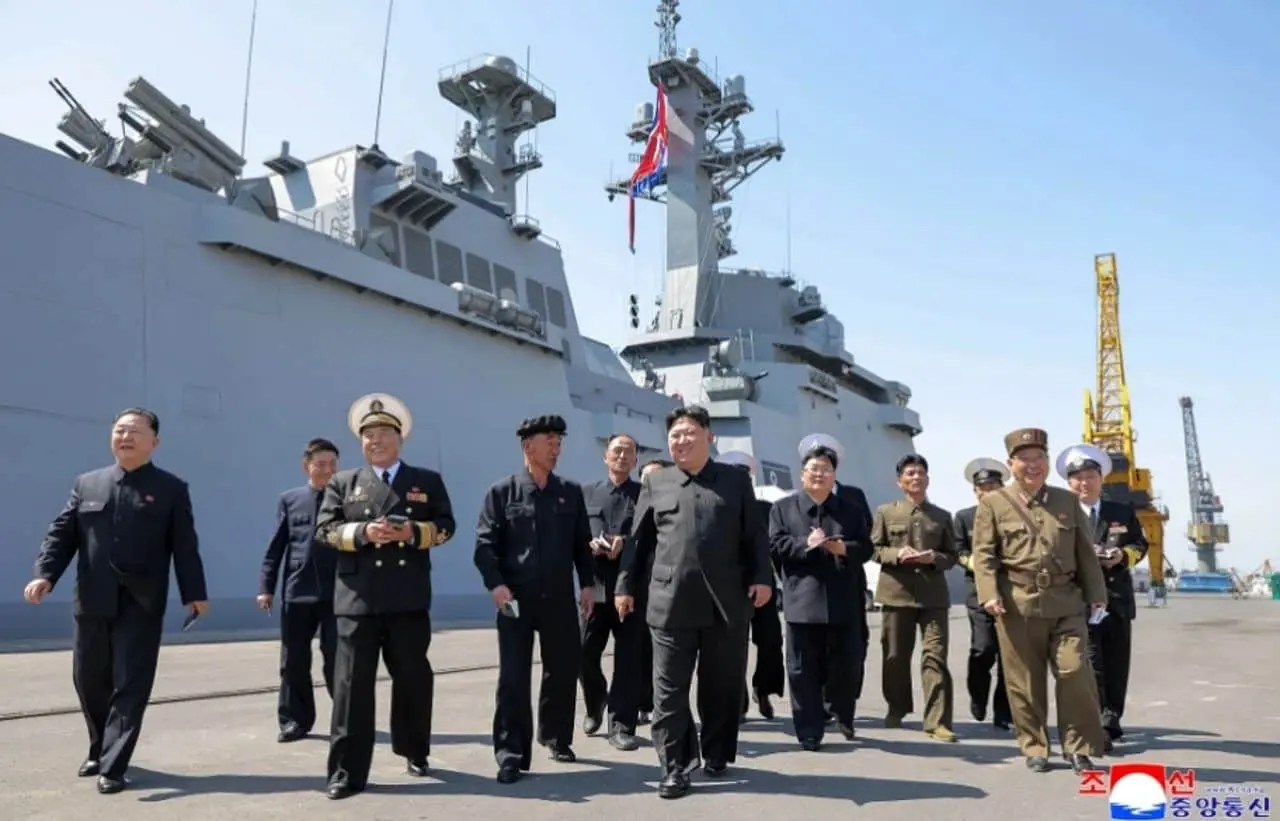 Kim Jong-un, da Coreia do Norte -KCNA