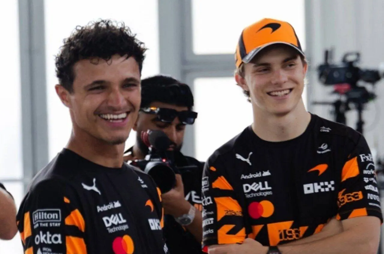 Lando Norris e Oscar Piastri - X.com/ McLaren Mastercard Formula 1 Team
