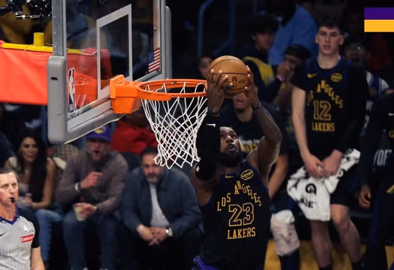 LeBron James - X.com/ Lakers
