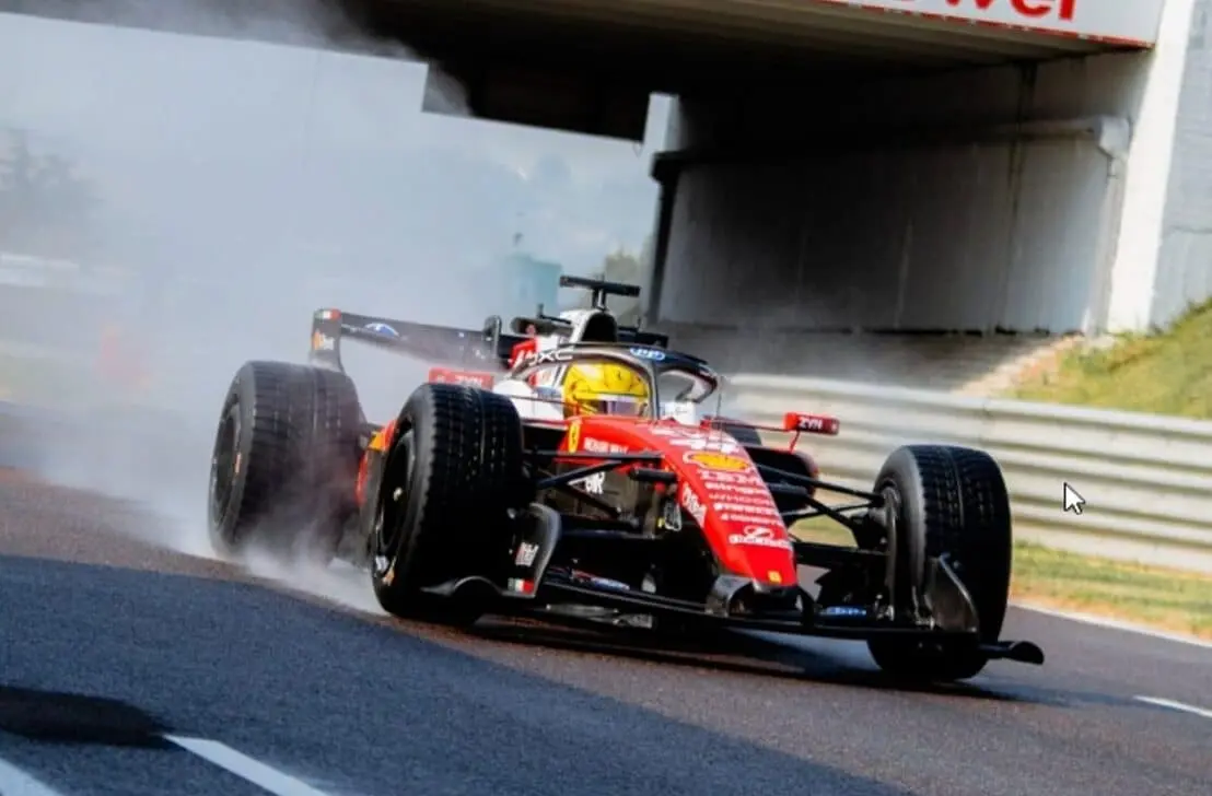 Lewis Hamilton - X.com/ Ferrari