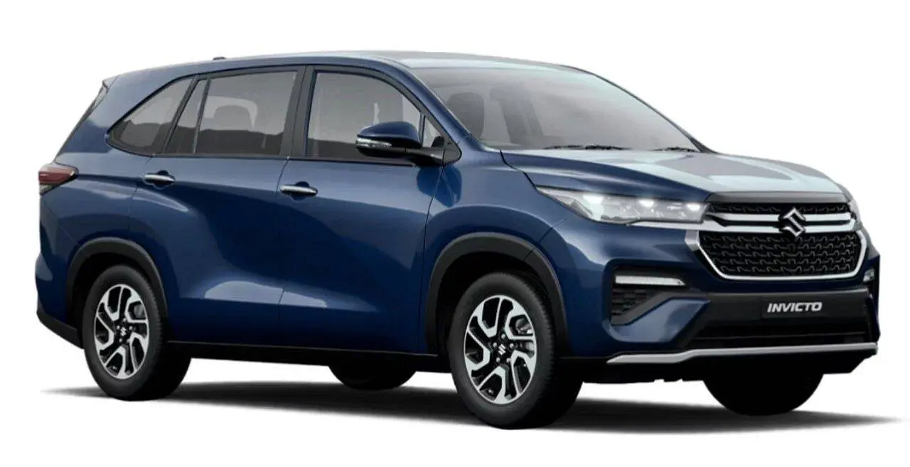 Toyota Innova Hycross och Maruti Suzuki Invicto modeller kombinerar plats för åtta personer och ekonomi i Indien