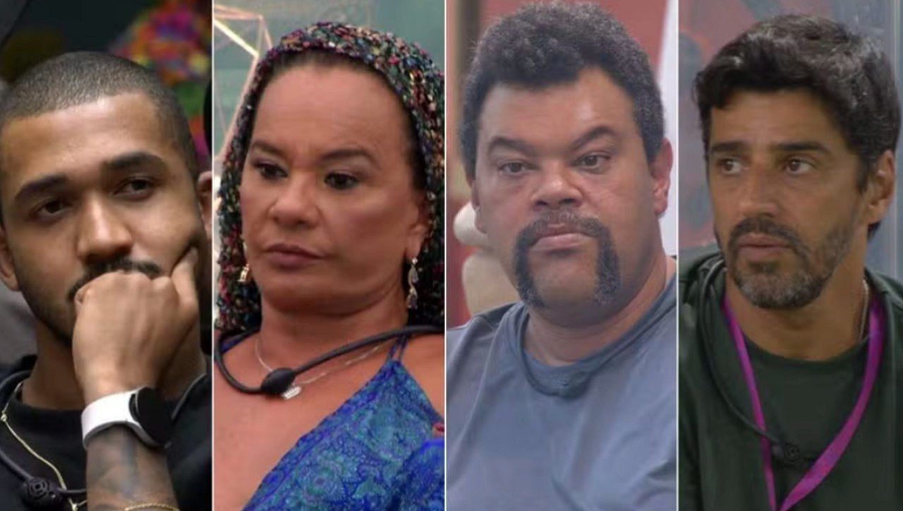 Matheus, Solange Couto, Babu Santana e Alberto Cowboy — Reprodução