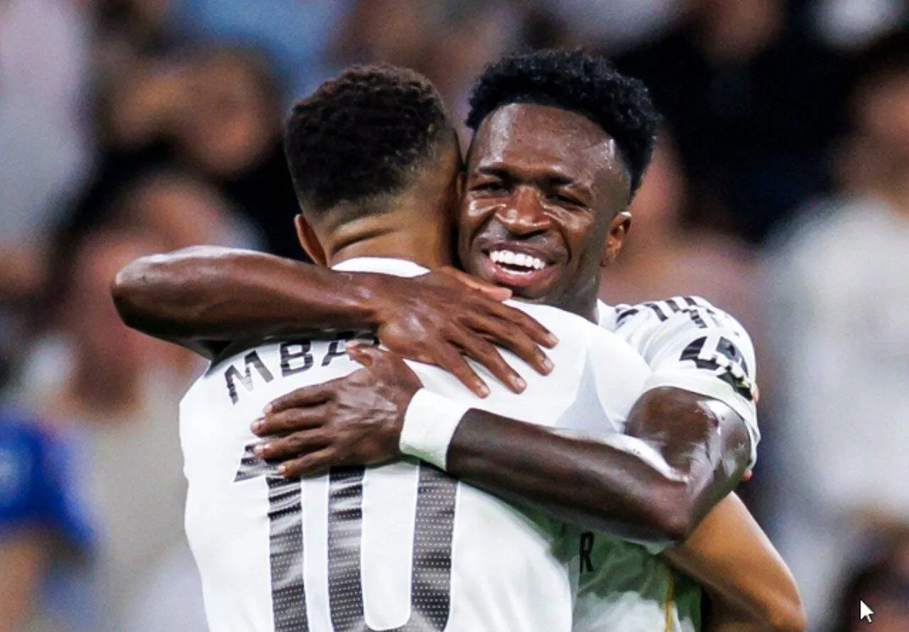 Mbappé e Vini Jr - X.com/ Real Madrid