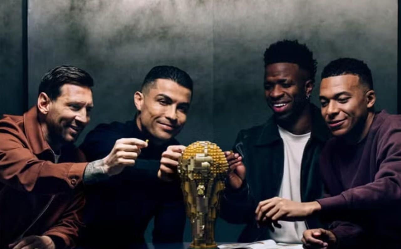 ಮೆಸ್ಸಿ ಮತ್ತು Cristiano Ronaldo, Vini Jr. ಮತ್ತು Mbappe - Divulgação