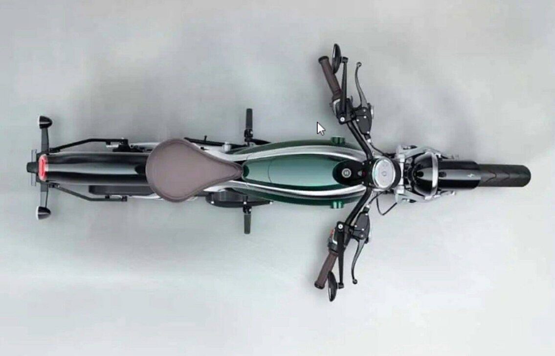 motocicleta elétrica da Royal Enfield - Divulgação