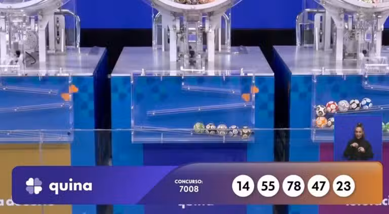 Resultado da Quina 7008