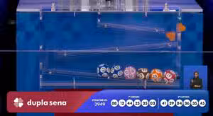 Último resultado Dupla Sena 2949 acumula R$ 1,8 milhão após ninguém acertar 6 números