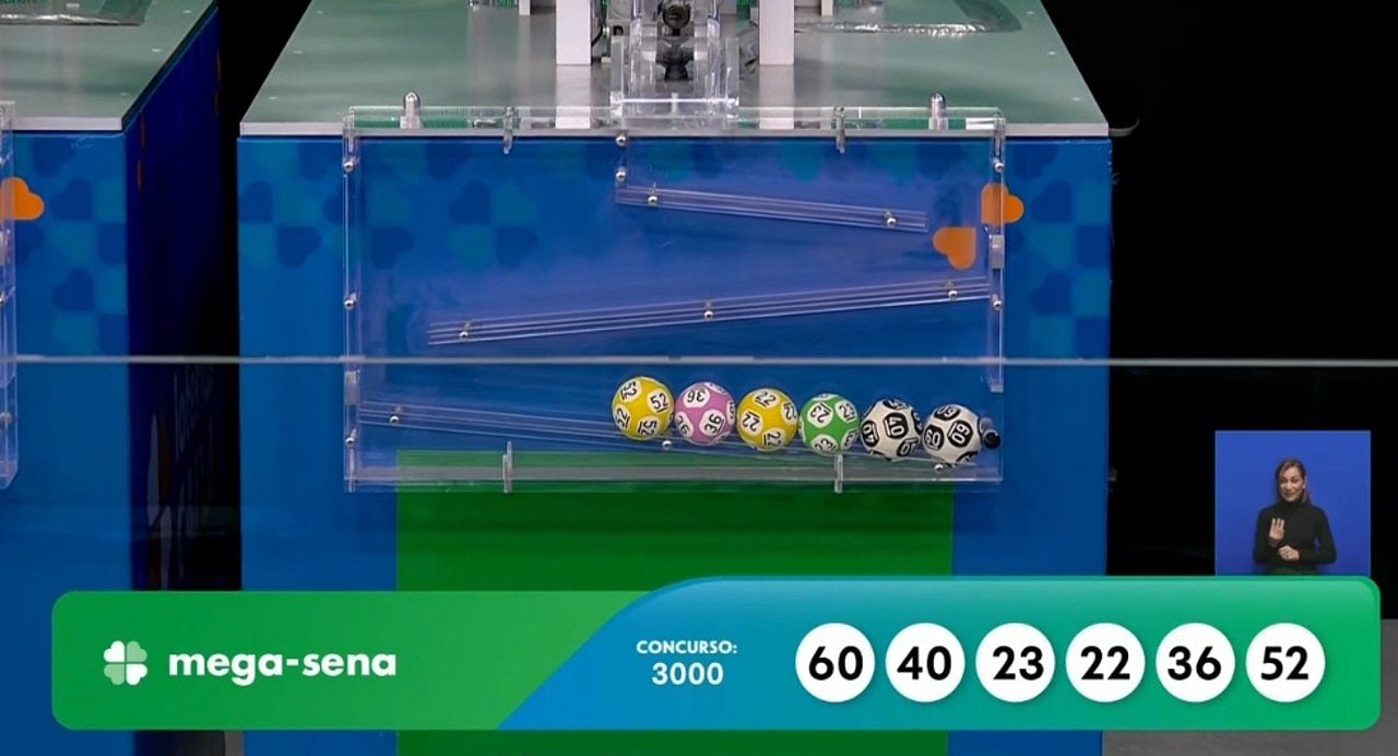 Resultado Mega-Sena 3000