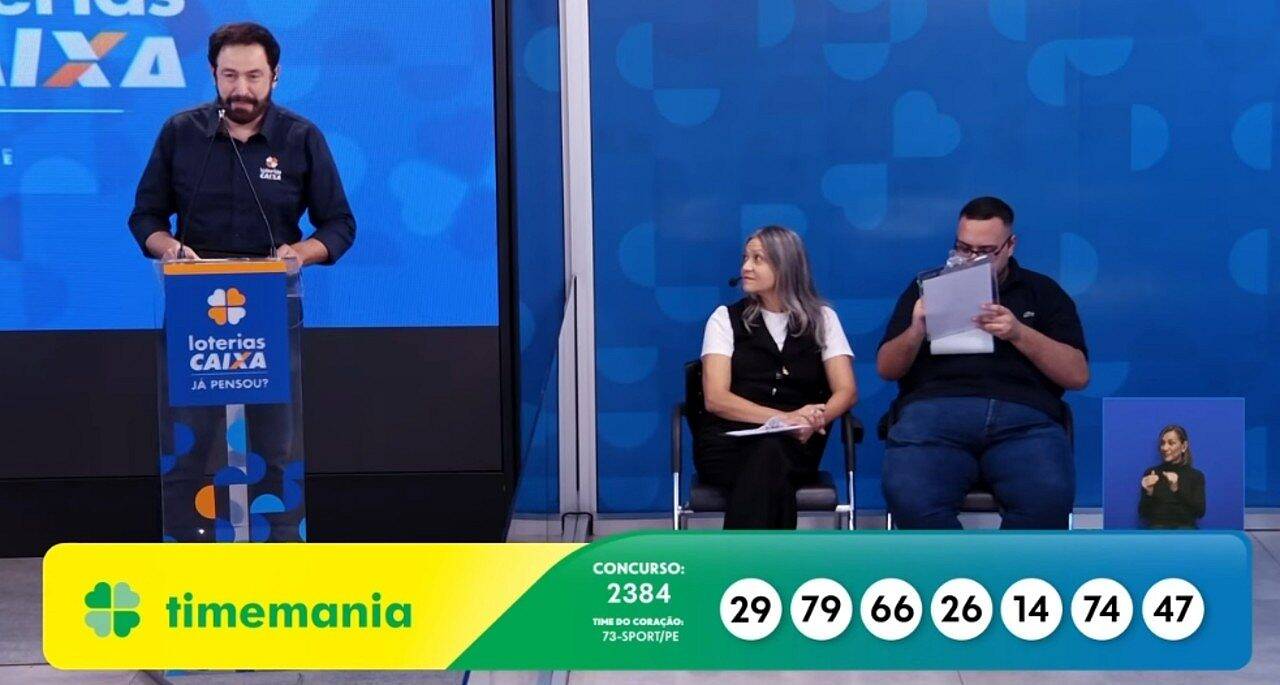 Concurso 2384 da Timemania sorteia bolada de R$ 21,5 milhões na capital paulista