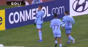 Robson Matheus scores quickly in the first half in Bolívar x Fluminense for Libertadores 2026