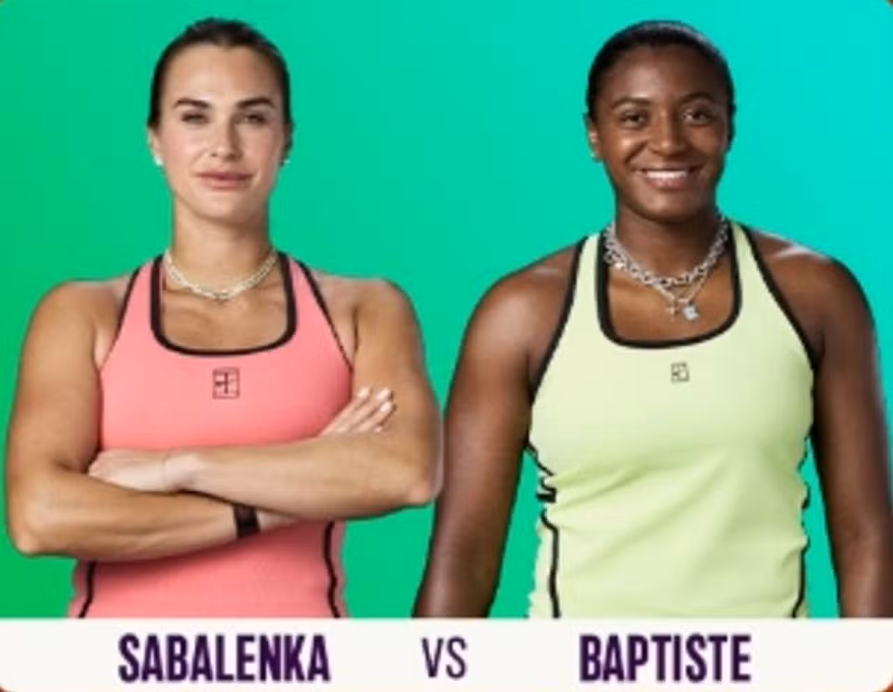Sabalenka x Baptiste - X.com/ WTA