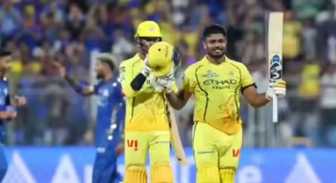Sanju Samson scripts history vs MI in IPL, becomes only CSK batter to... - Divulgação